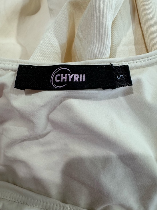 CHYRII Fashion Square Neck Long Sleeve Casual A-Line Midi Dress, Size Small - Picture 5 of 6